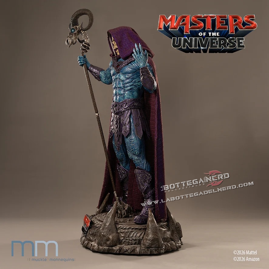 Masters of the Universe (2026) - Statue Life Size 1:1 Skeletor 221cm - immagine 6