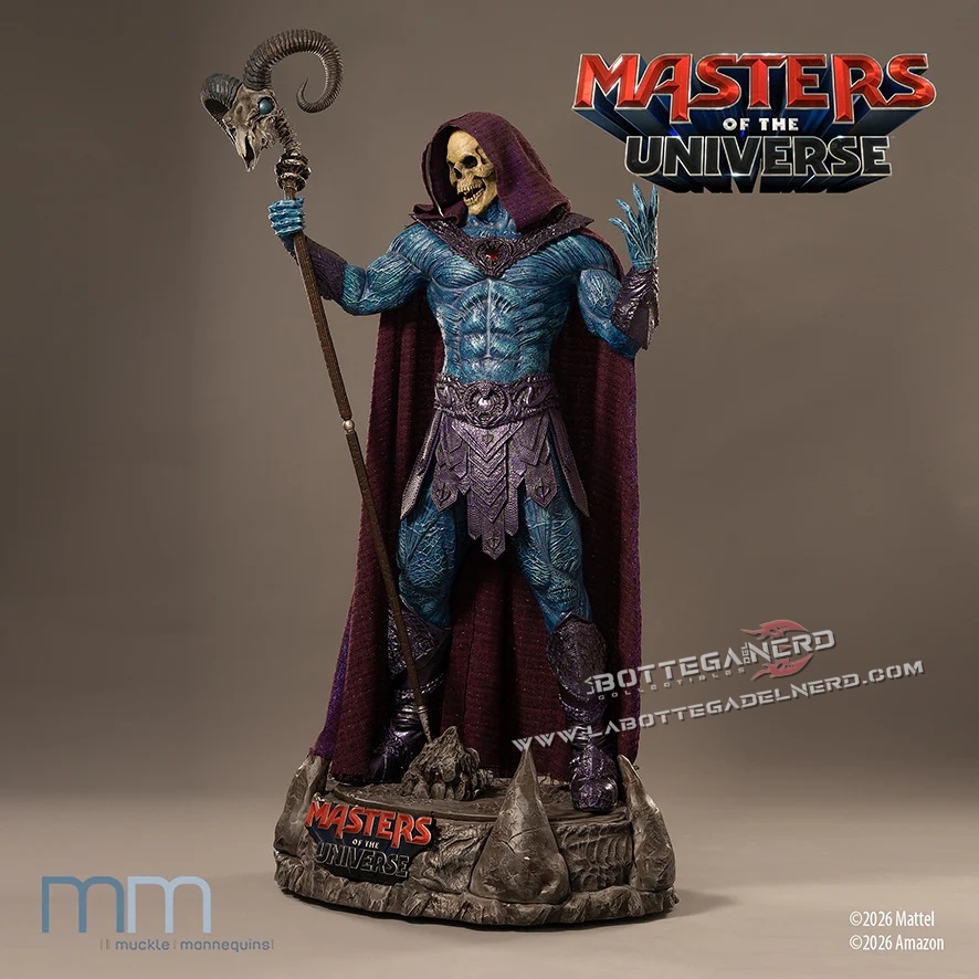 Masters of the Universe (2026) - Statue Life Size 1:1 Skeletor 221cm - immagine 5