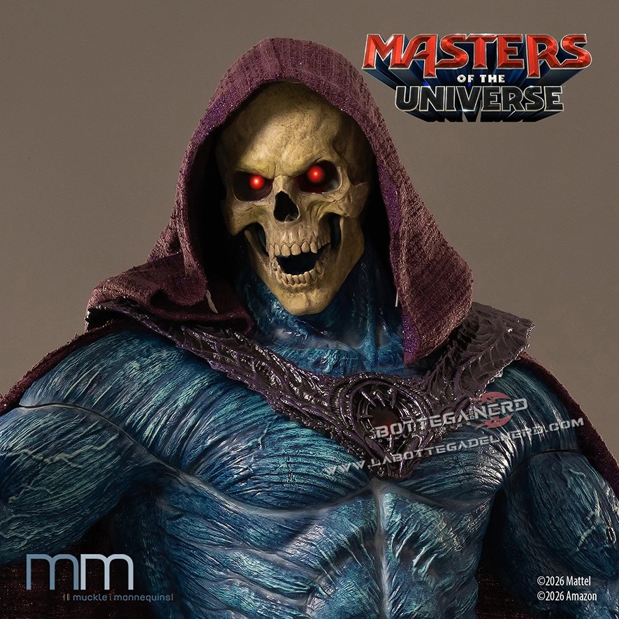 Masters of the Universe (2026) - Statue Life Size 1:1 Skeletor 221cm - immagine 2