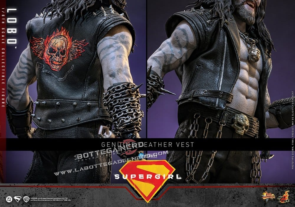 DC Comics - Masterpiece Action Figure 1/6 Lobo 33cm - immagine 10