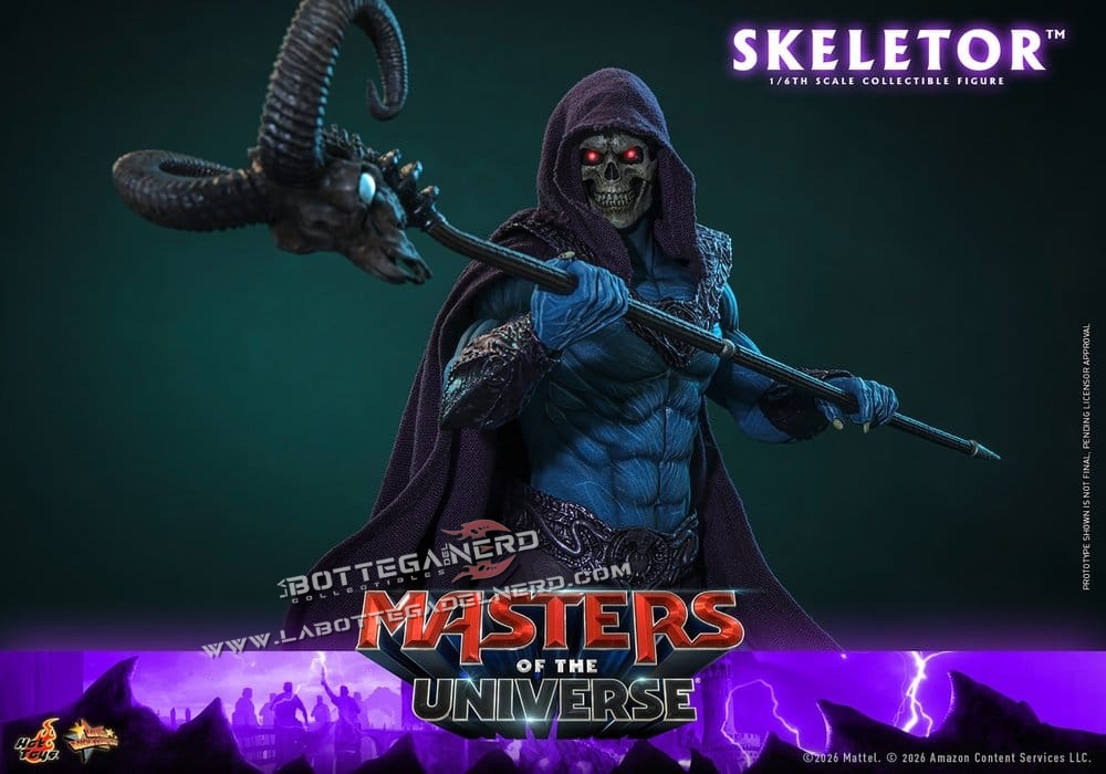 Masters of the Universe - Action Figure 1/6 Skeletor 31cm - immagine 7