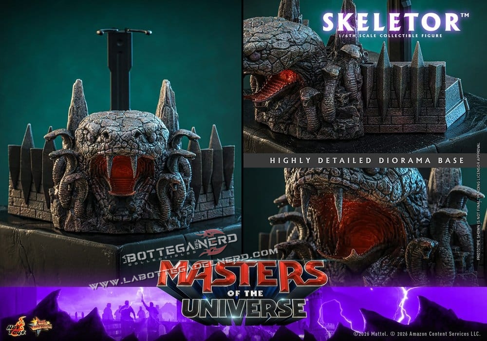 Masters of the Universe - Action Figure 1/6 Skeletor 31cm - immagine 10