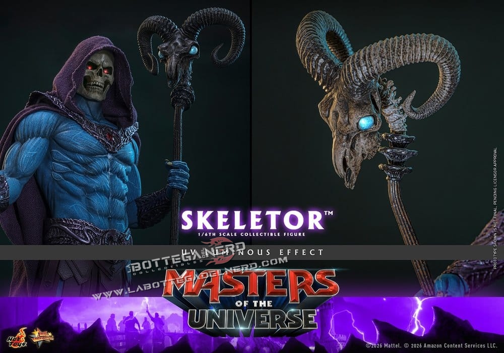 Masters of the Universe - Action Figure 1/6 Skeletor 31cm - immagine 11