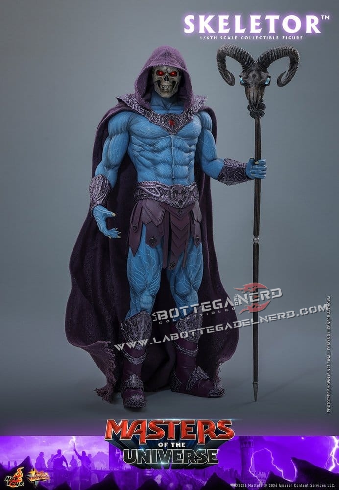 Masters of the Universe - Action Figure 1/6 Skeletor 31cm - immagine 8