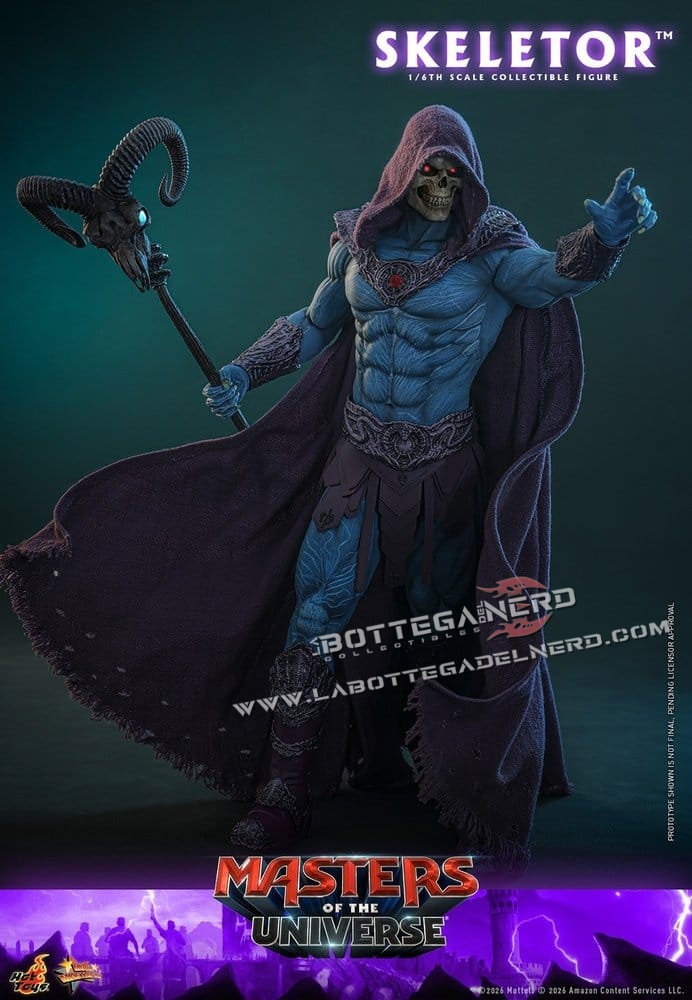 Masters of the Universe - Action Figure 1/6 Skeletor 31cm - immagine 5
