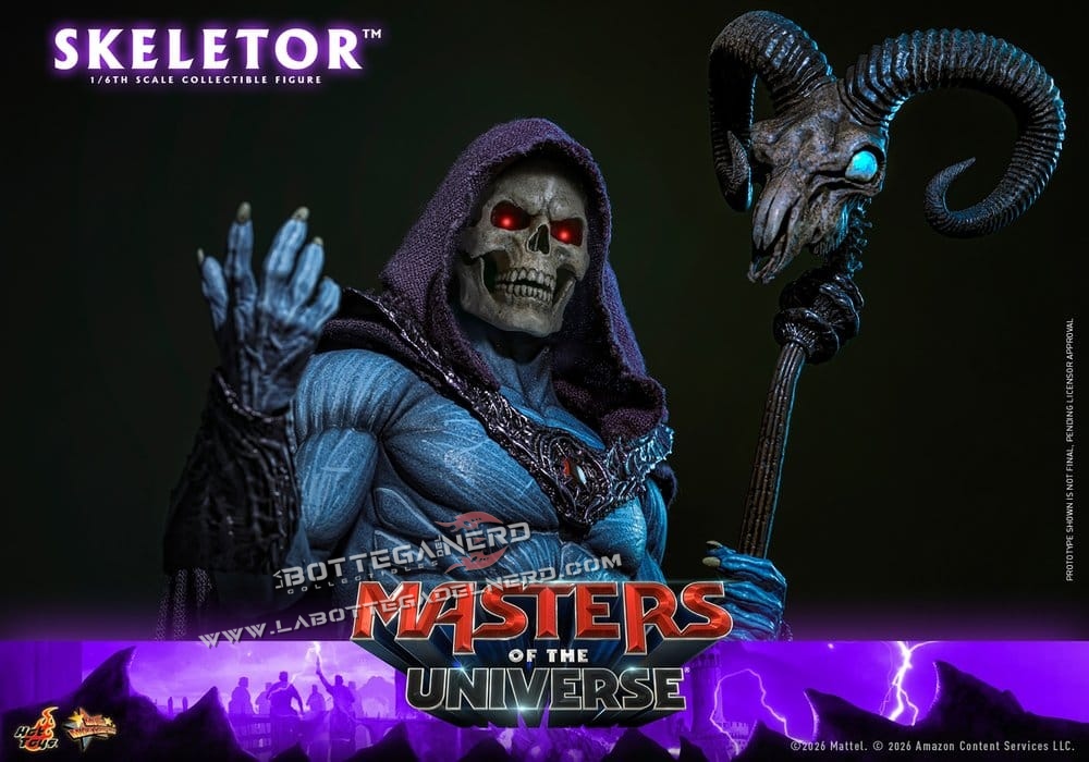Masters of the Universe - Action Figure 1/6 Skeletor 31cm - immagine 4