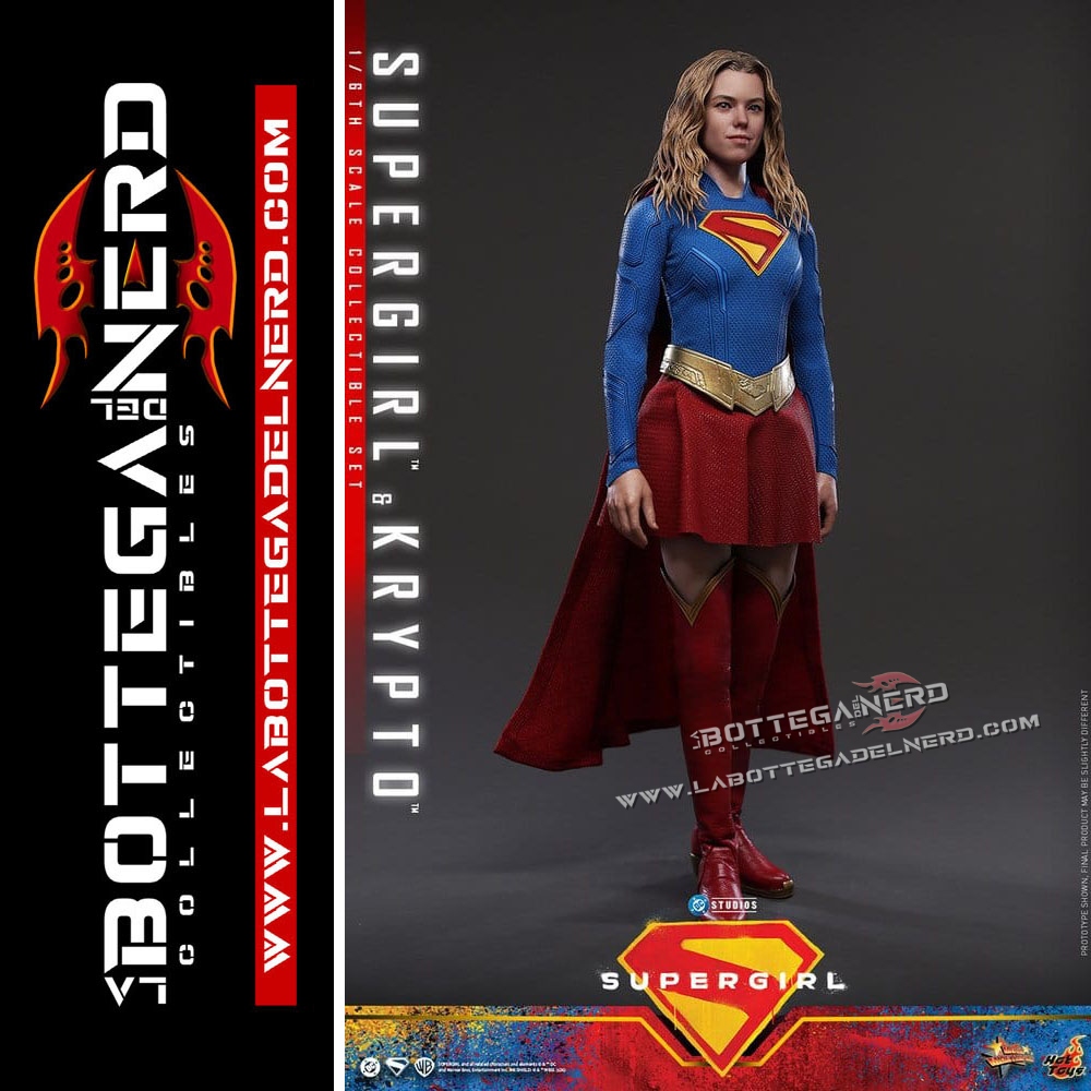 DC Comics - Masterpiece Action Figure Set Supergirl & Krypto 28cm