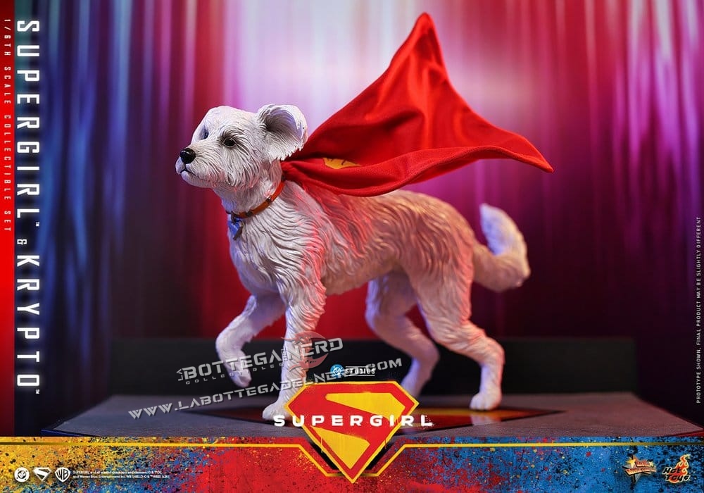 DC Comics - Masterpiece Action Figure Set Supergirl & Krypto 28cm - immagine 7