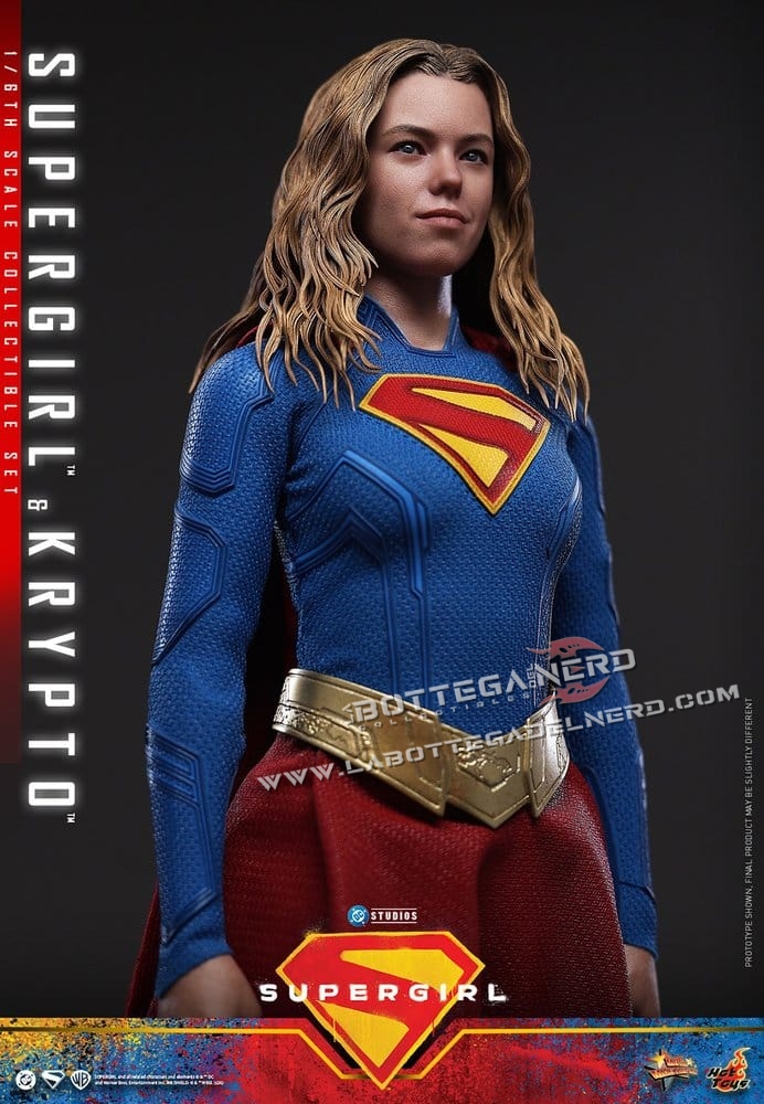 DC Comics - Masterpiece Action Figure Set Supergirl & Krypto 28cm - immagine 2