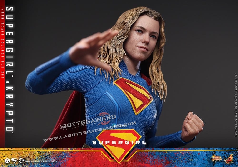 DC Comics - Masterpiece Action Figure Set Supergirl & Krypto 28cm - immagine 3