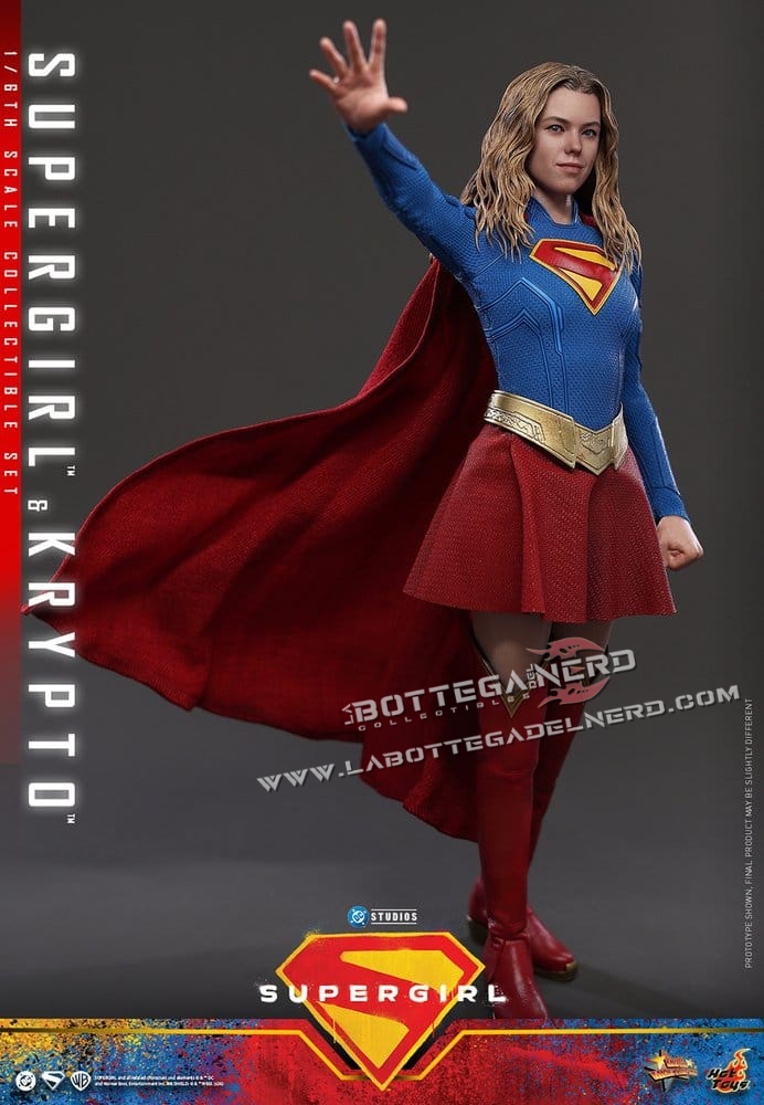 DC Comics - Masterpiece Action Figure Set Supergirl & Krypto 28cm - immagine 5
