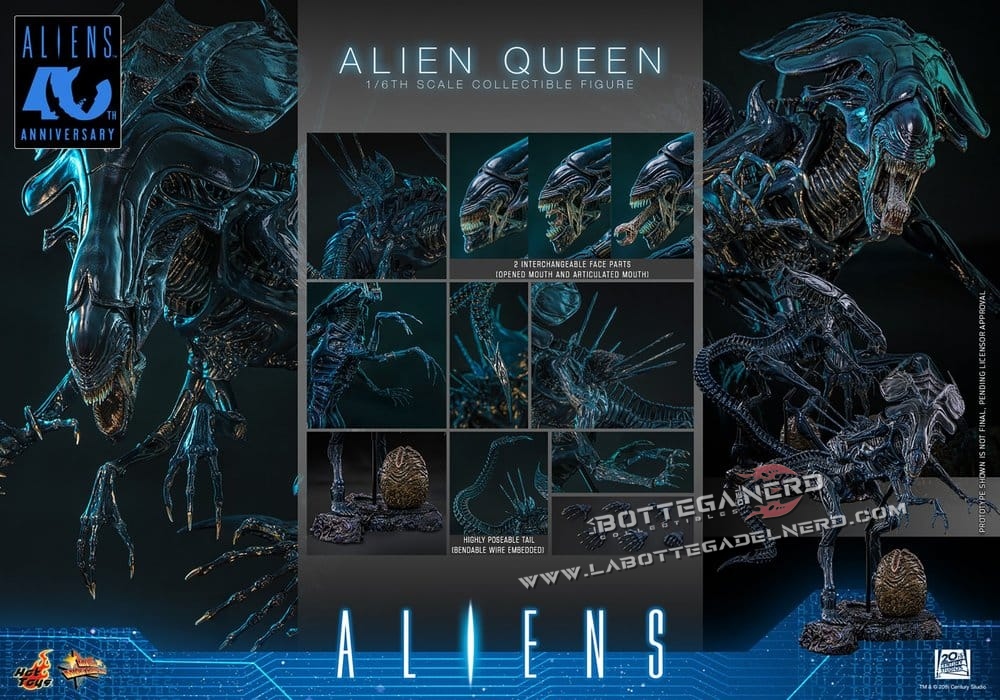 Aliens - Action Figure 40th 1/6 Alien Queen 53cm - immagine 13