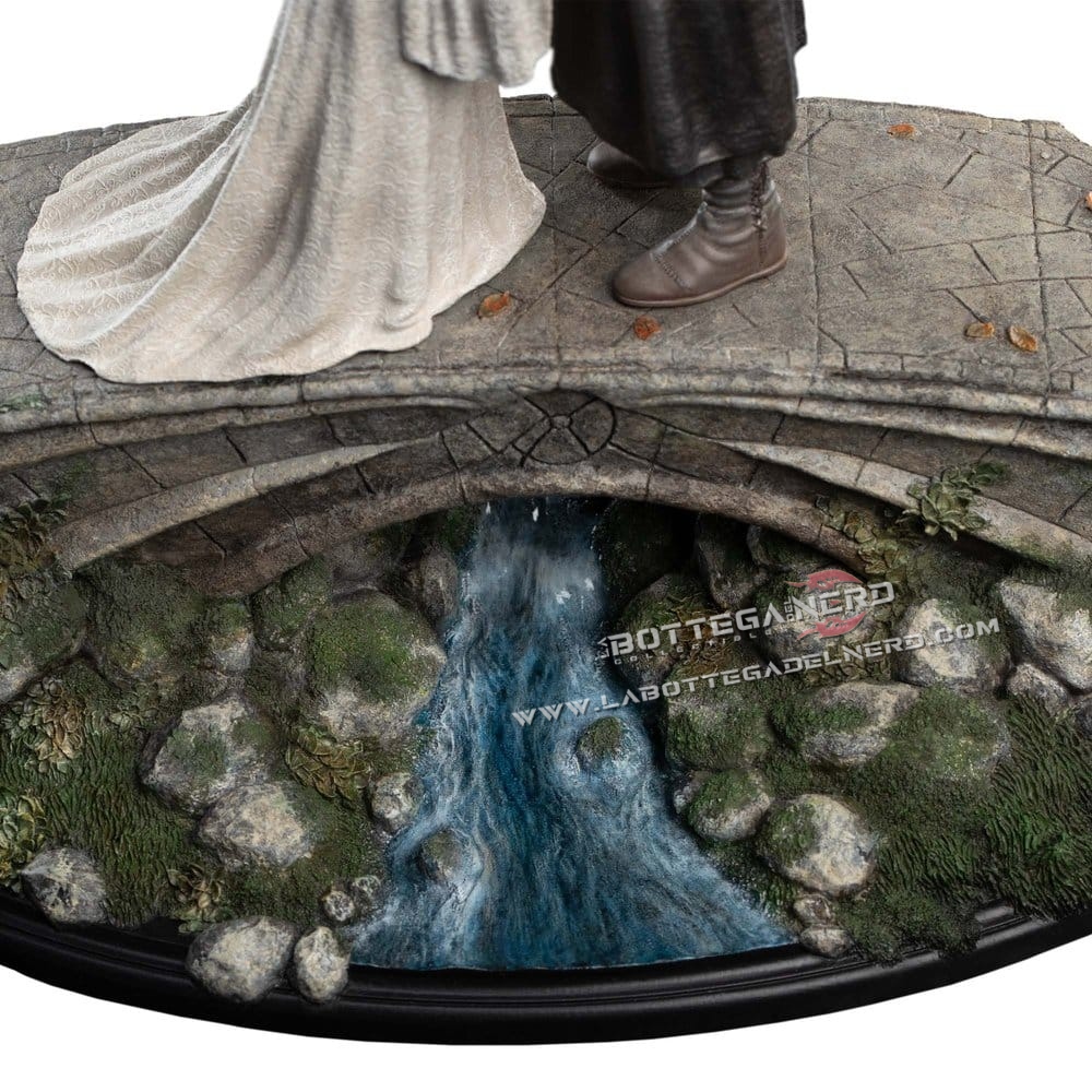 The Lord of the Rings - Mini Statue Aragorn & Arwen 24cm - immagine 8