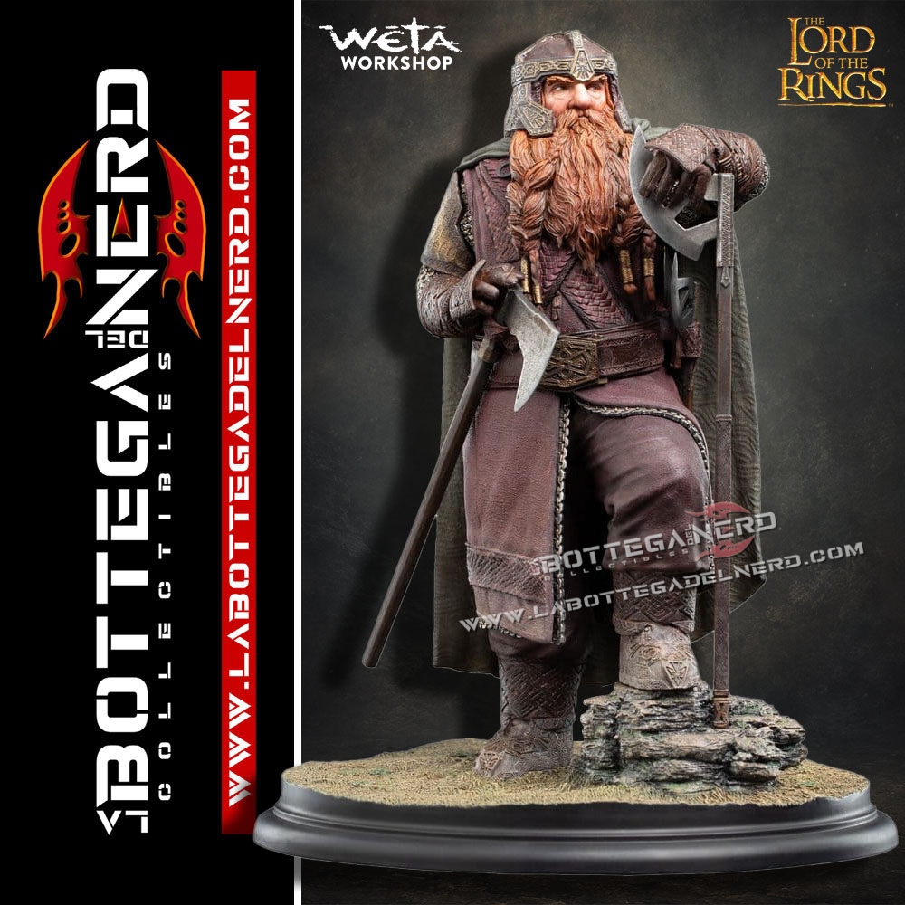 The Lord of the Rings - Statue 1/6 Gimli Hunter of the Plains 27cm