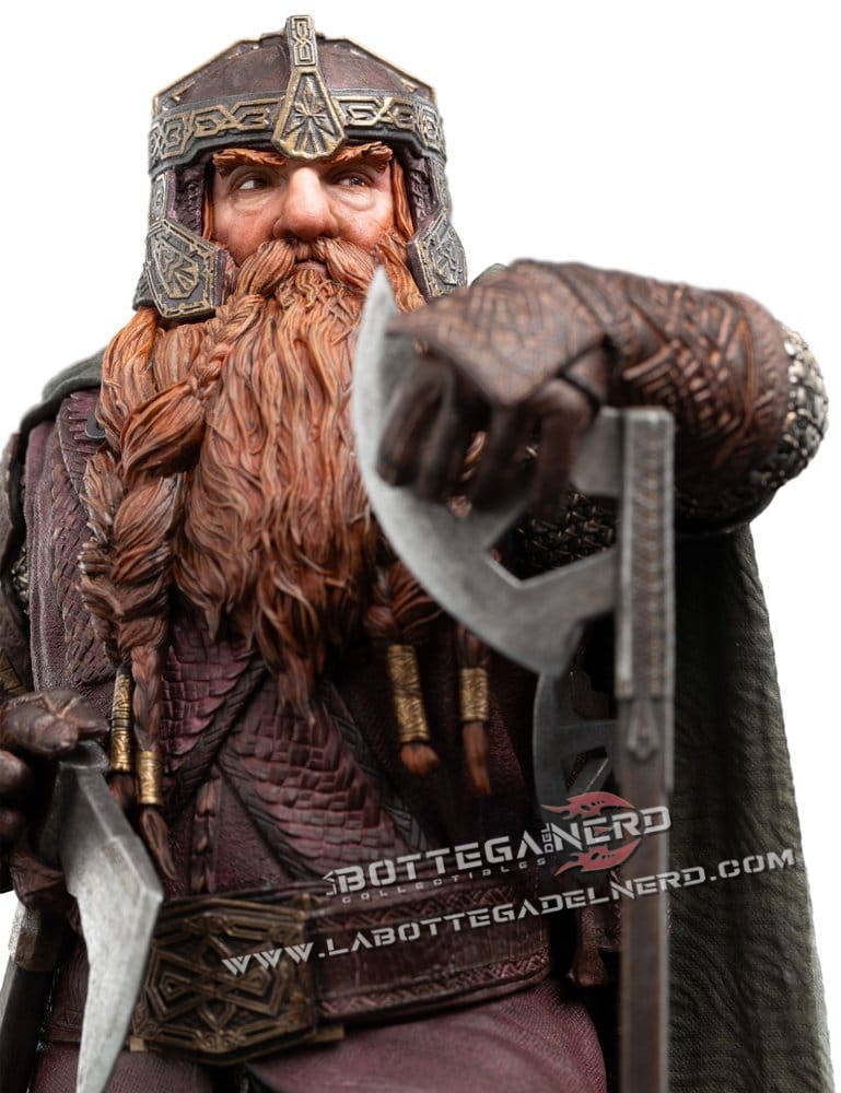 The Lord of the Rings - Statue 1/6 Gimli Hunter of the Plains 27cm - immagine 2