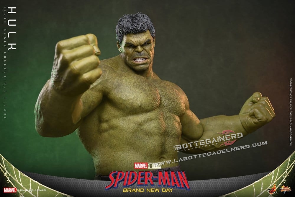 Spider-Man: Brand New Day- Action Figure 1/6 Hulk 51cm - immagine 8