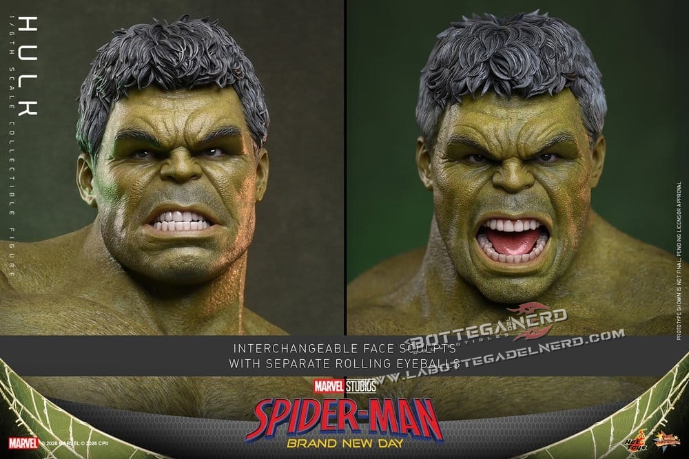 Spider-Man: Brand New Day- Action Figure 1/6 Hulk 51cm - immagine 11