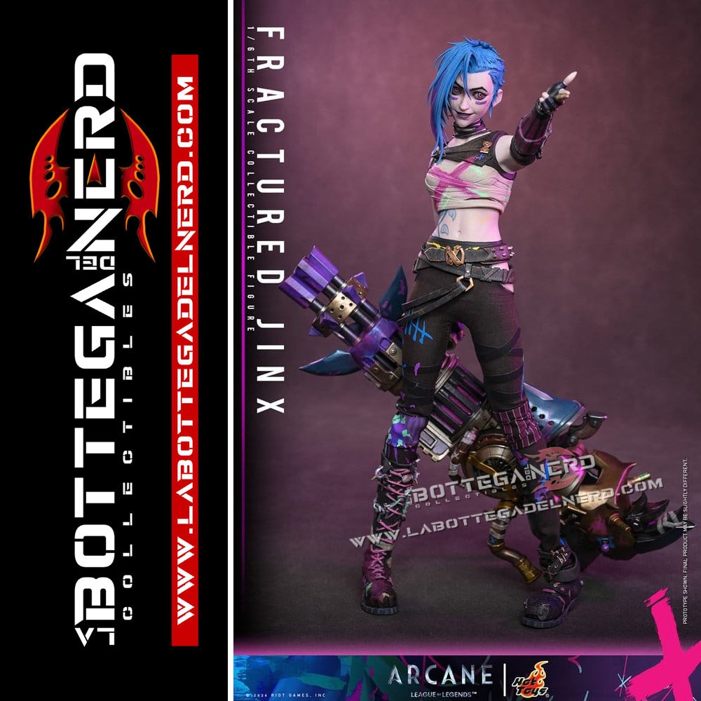 Arcane - Action Figure 1/6 Fractured Jinx 28cm