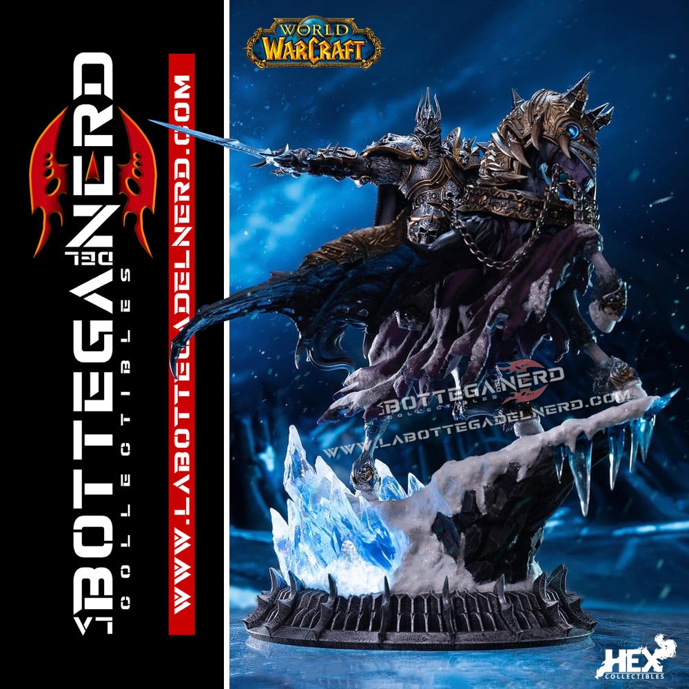 World of Warcraft - Statue The Lich King & Invincible 36cm