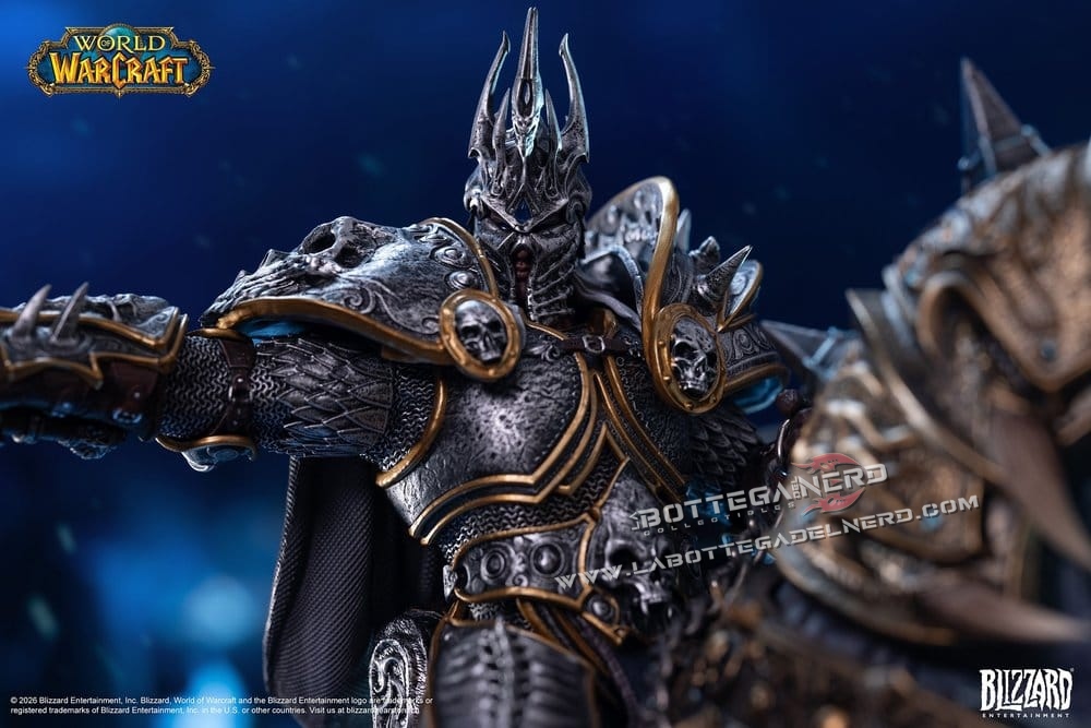 World of Warcraft - Statue The Lich King & Invincible 36cm - immagine 6
