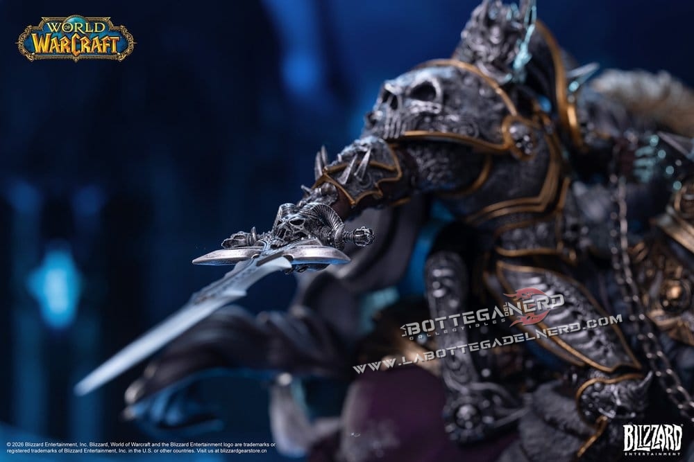World of Warcraft - Statue The Lich King & Invincible 36cm - immagine 7