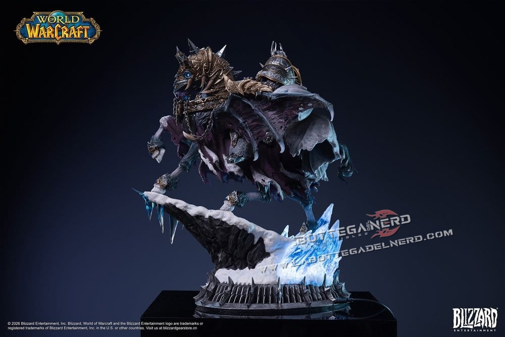 World of Warcraft - Statue The Lich King & Invincible 36cm - immagine 4