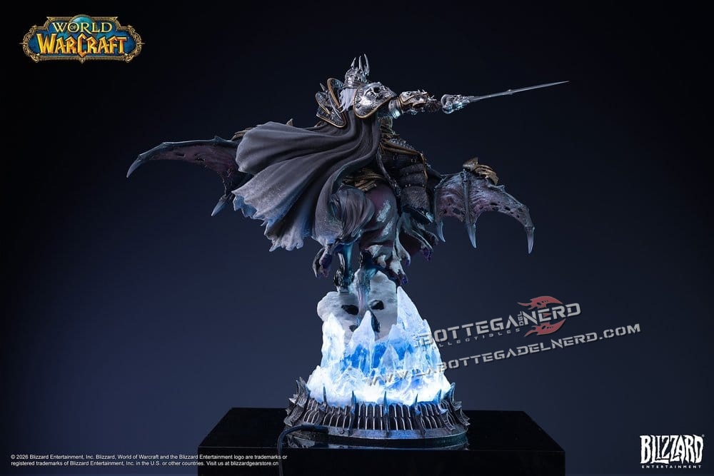 World of Warcraft - Statue The Lich King & Invincible 36cm - immagine 5