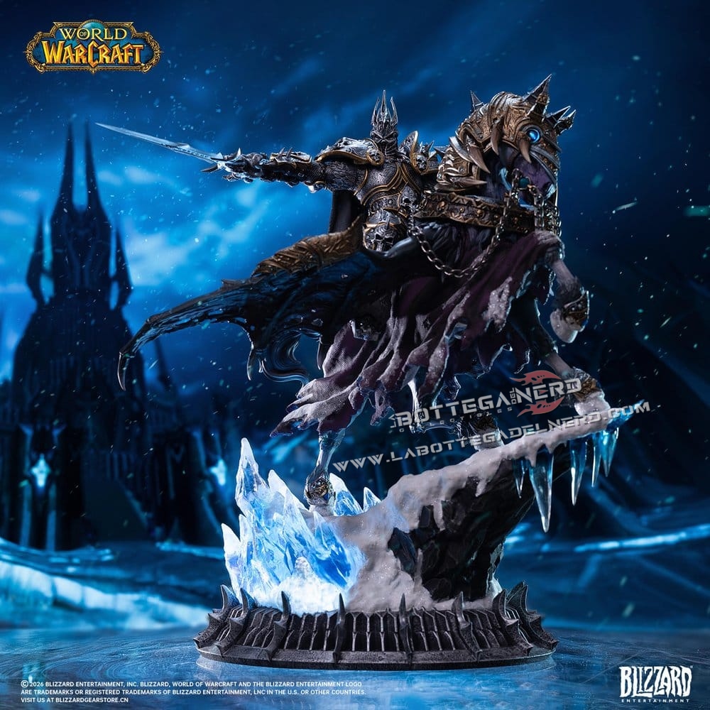 World of Warcraft - Statue The Lich King & Invincible 36cm - immagine 2