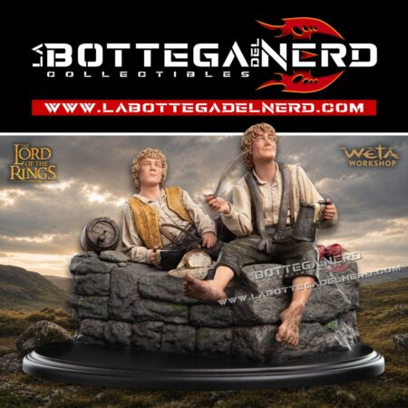 The Lord of the Rings - Statue Merry and Pippin 17cm