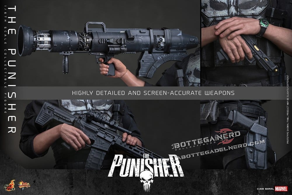Marvel - Action Figure 1/6 The Punisher 31cm - immagine 11