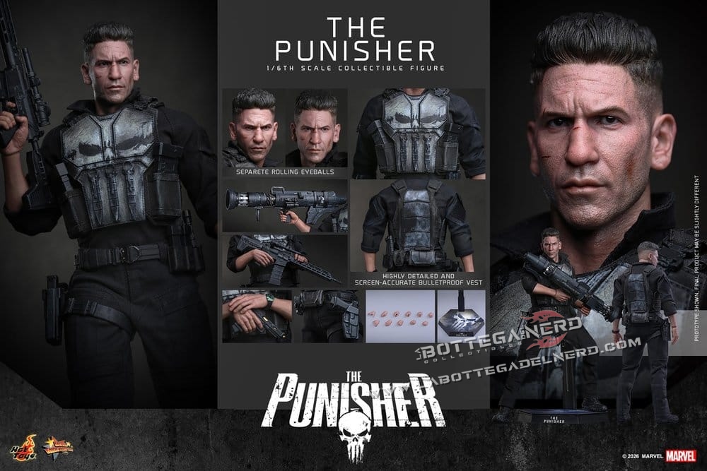 Marvel - Action Figure 1/6 The Punisher 31cm - immagine 12