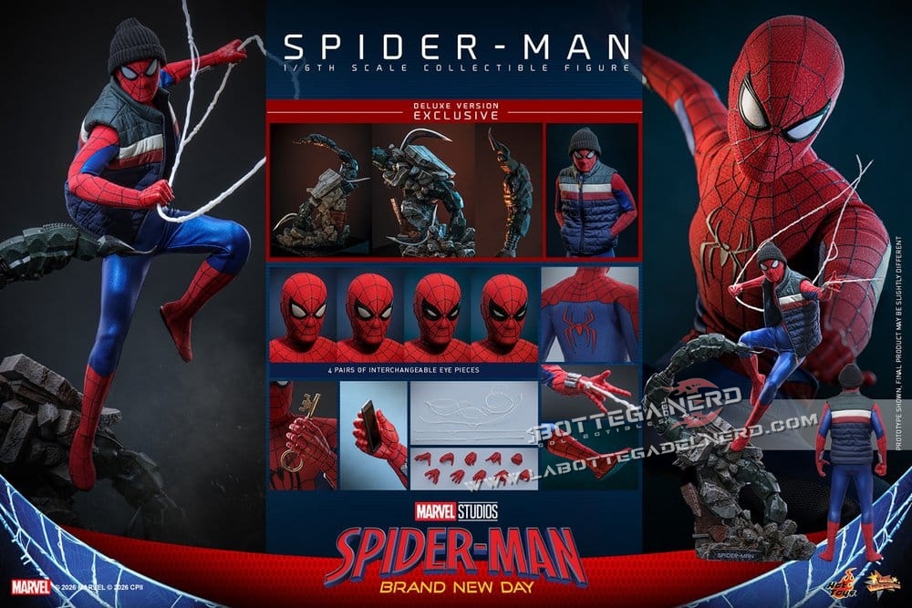 Spider-Man: Brand New Day - Action Figure 1/6 Spider-Man Deluxe 29cm - immagine 12