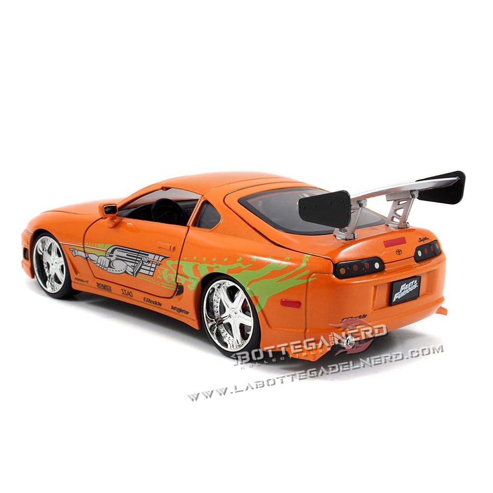 Fast & Furious - Diecast 1995 Toyota Supra & Brian 1/24 - immagine 5