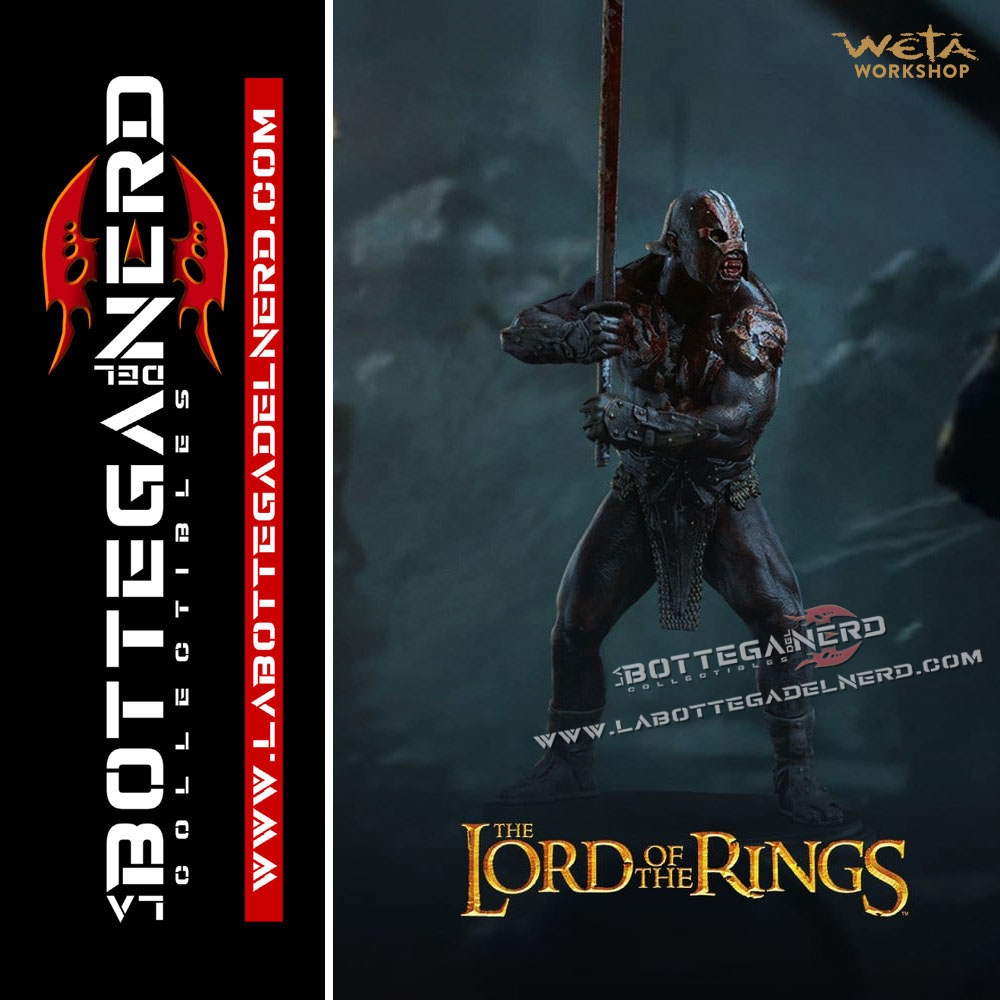 The Lord of the Rings - Statue Uruk-hai Berserker 24cm