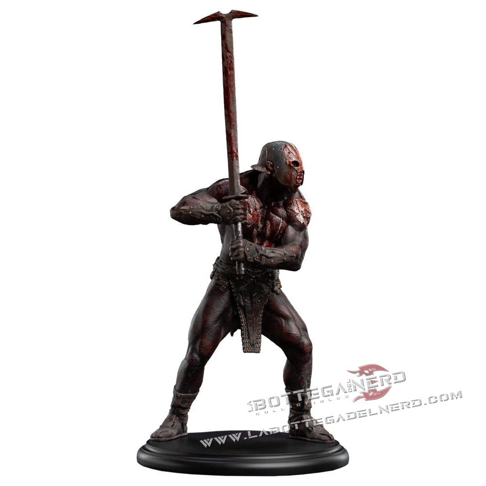 The Lord of the Rings - Statue Uruk-hai Berserker 24cm - immagine 5
