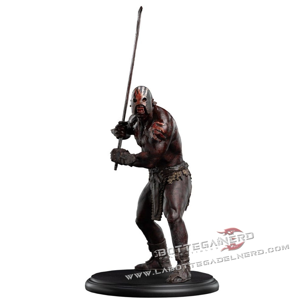 The Lord of the Rings - Statue Uruk-hai Berserker 24cm - immagine 2
