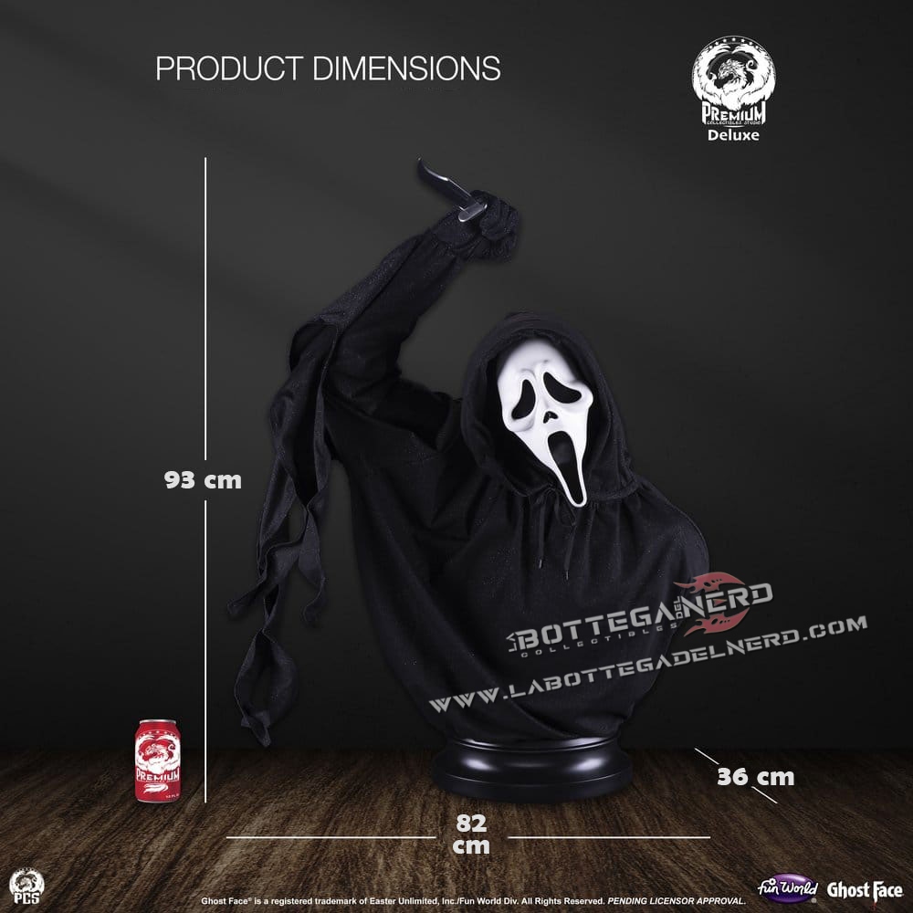 Scream - Ghost Face Life-Size Bust Deluxe 93cm - immagine 12