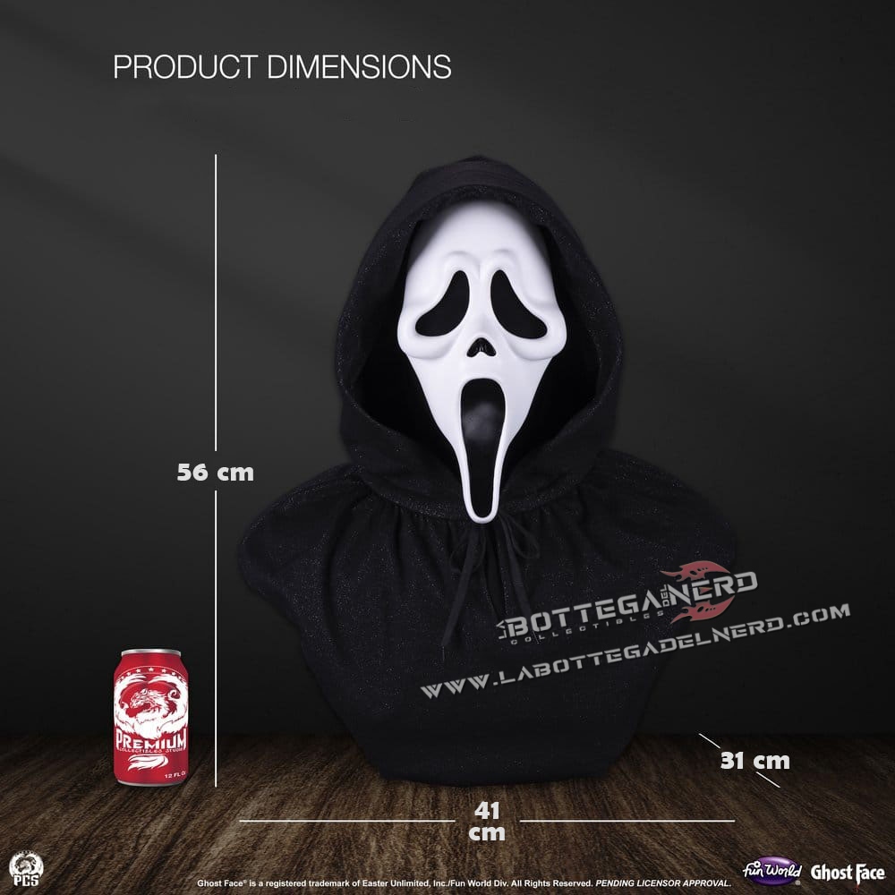 Scream - Ghost Face Life-Size Bust 56cm - immagine 10