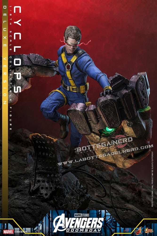 Avengers: Doomsday - Action Figure 1/6 Cyclops Deluxe 30cm - immagine 4
