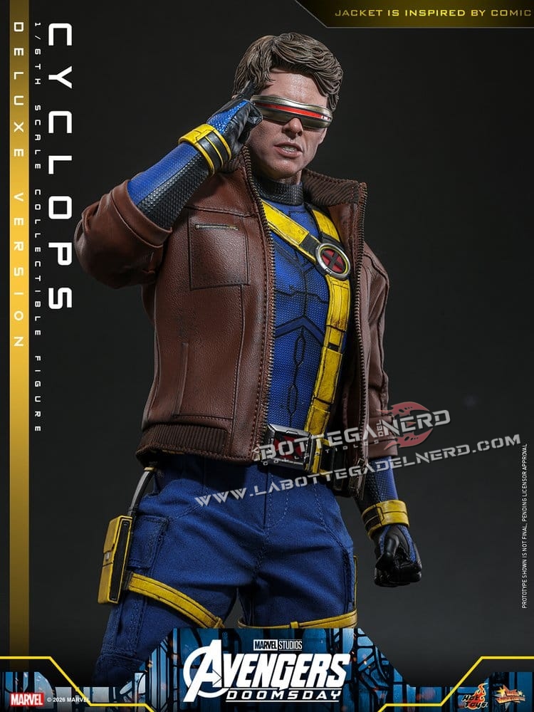 Avengers: Doomsday - Action Figure 1/6 Cyclops Deluxe 30cm - immagine 10