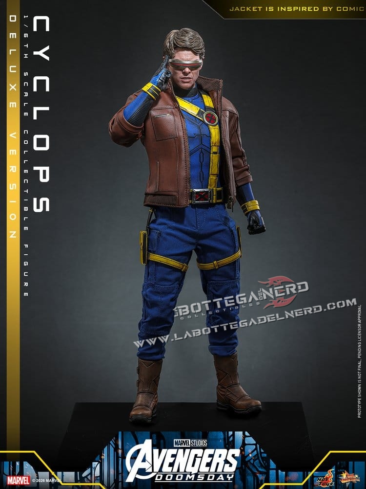 Avengers: Doomsday - Action Figure 1/6 Cyclops Deluxe 30cm - immagine 11