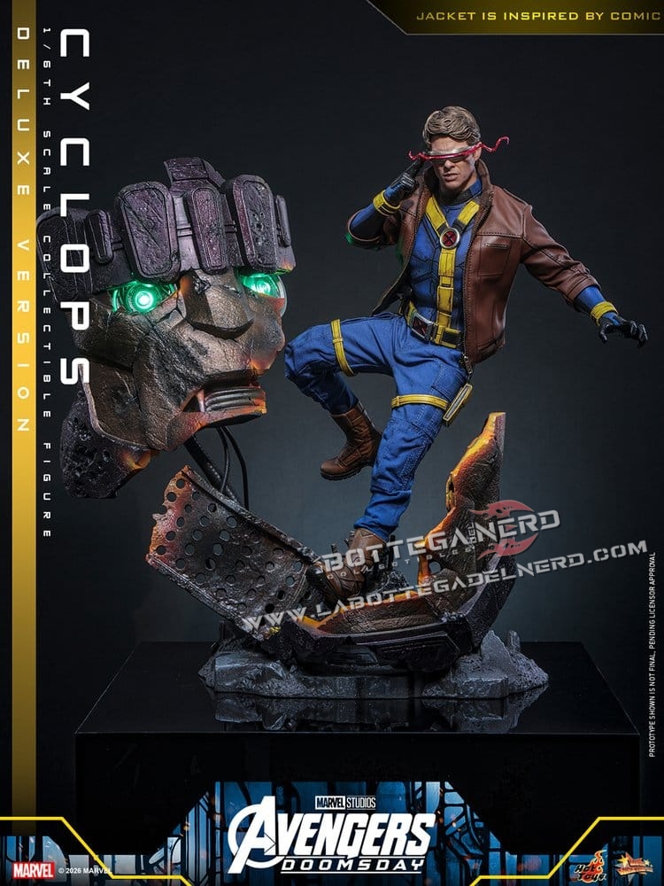 Avengers: Doomsday - Action Figure 1/6 Cyclops Deluxe 30cm - immagine 8