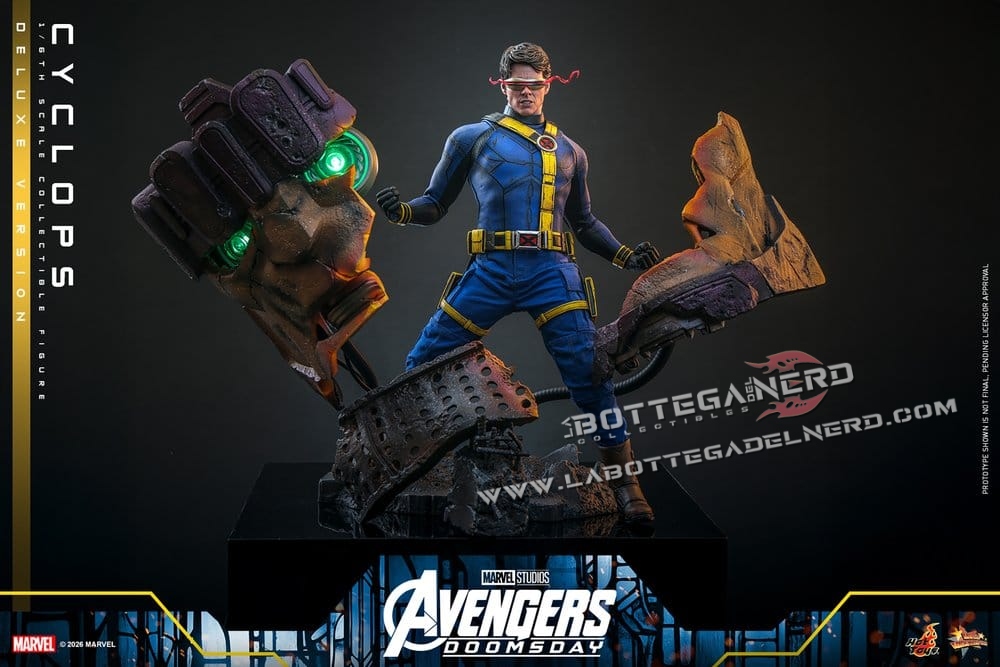 Avengers: Doomsday - Action Figure 1/6 Cyclops Deluxe 30cm - immagine 9