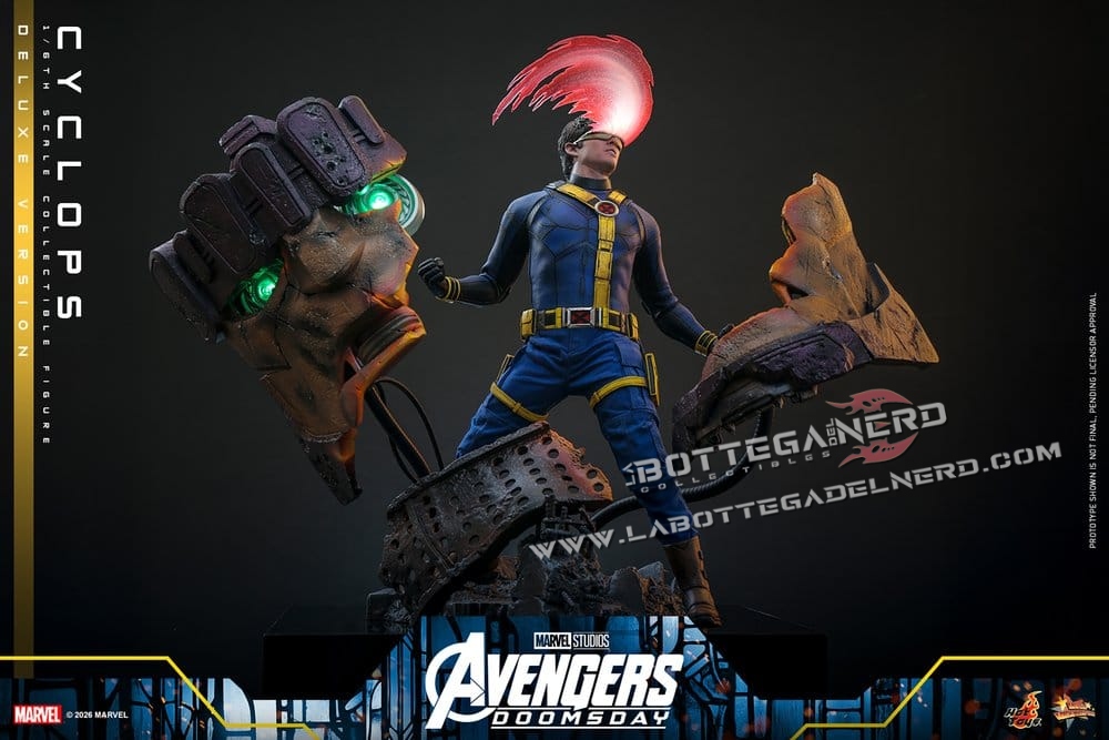 Avengers: Doomsday - Action Figure 1/6 Cyclops Deluxe 30cm - immagine 7