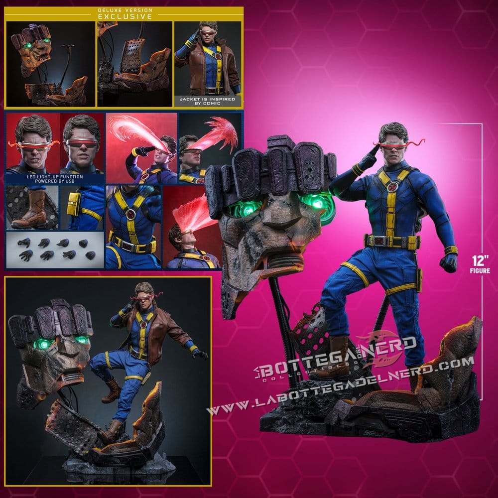 Avengers: Doomsday - Action Figure 1/6 Cyclops Deluxe 30cm - immagine 13