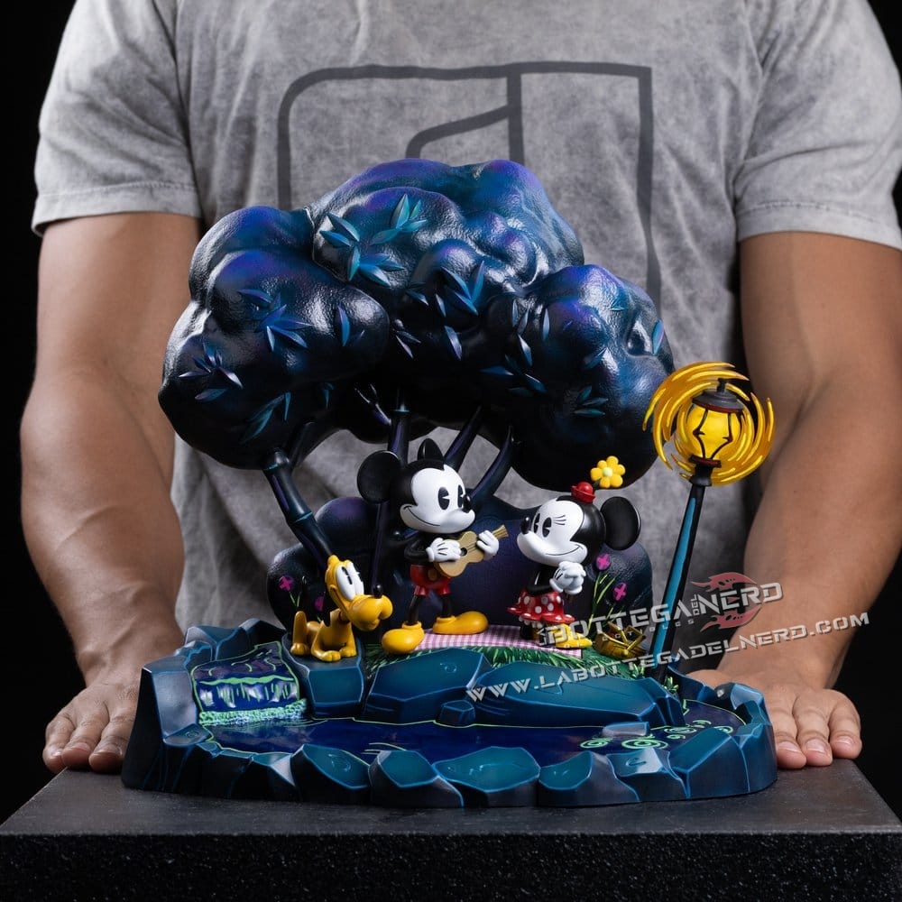 Disney - Statue 1/10 Mickey, Minnie and Pluto 31cm - immagine 12