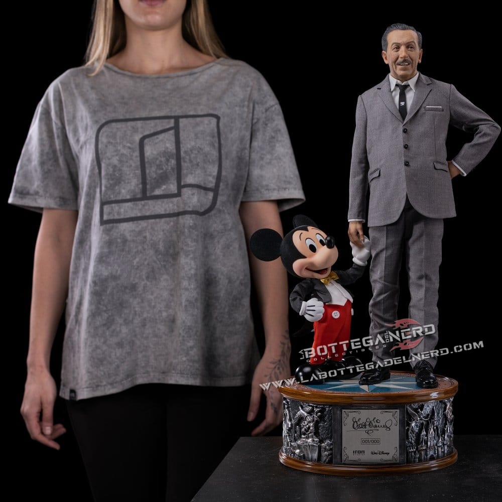 Disney Classics - Statue 1/4 Walt Disney & Mickey Mouse 59cm - immagine 12