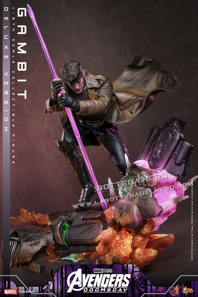 Avengers: Doomsday - Action Figure 1/6 Gambit Delxe 31cm - immagine 2