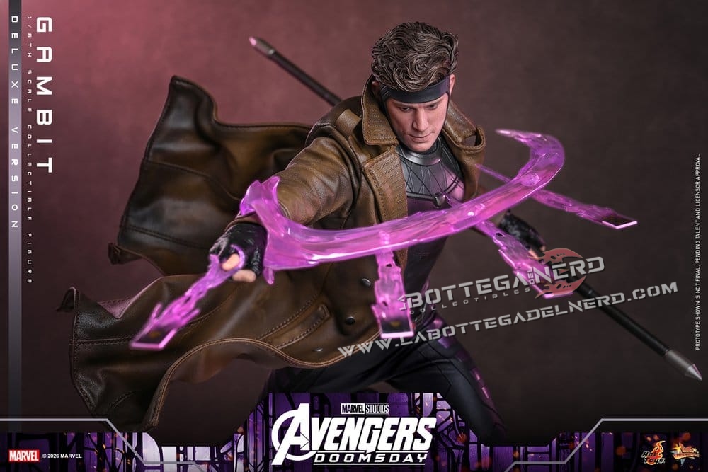 Avengers: Doomsday - Action Figure 1/6 Gambit Delxe 31cm - immagine 3