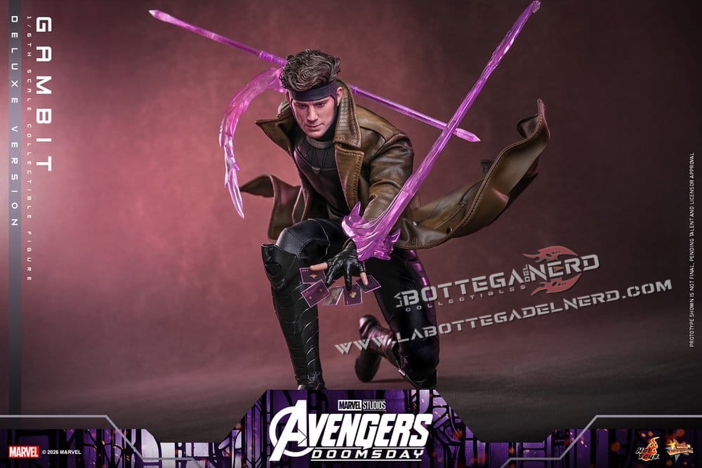 Avengers: Doomsday - Action Figure 1/6 Gambit Delxe 31cm - immagine 6